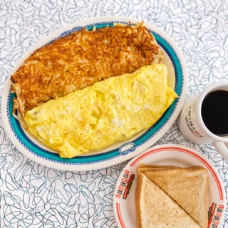 Ham, Bacon, or Sausage Omelette
