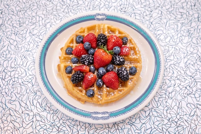 Berry Bliss Waffle.