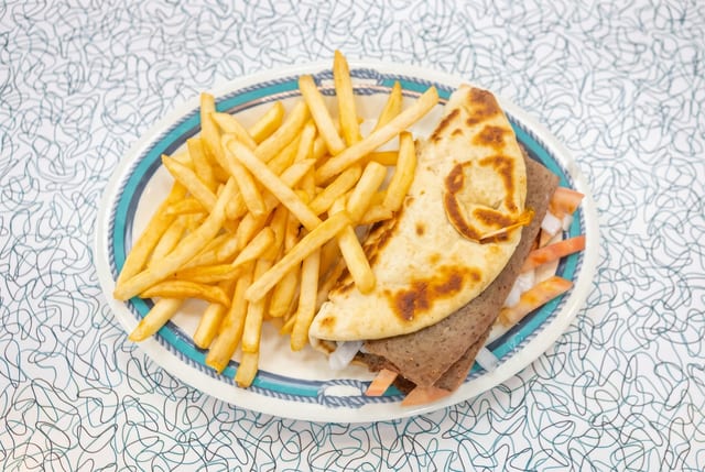 Gyro Sandwich.
