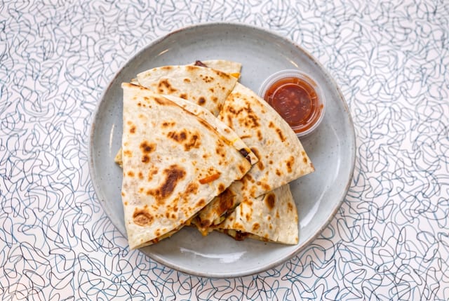 Cheese Quesadillas.