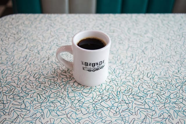 Regular or Decaf Coffee.