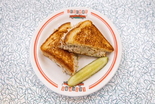Albacore White Tuna Melt.