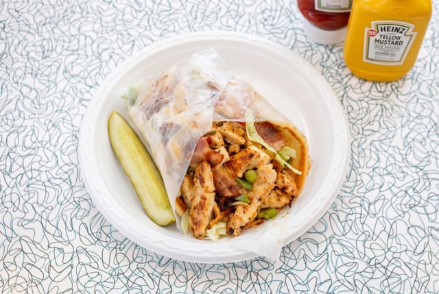 Grilled Chicken Pita.