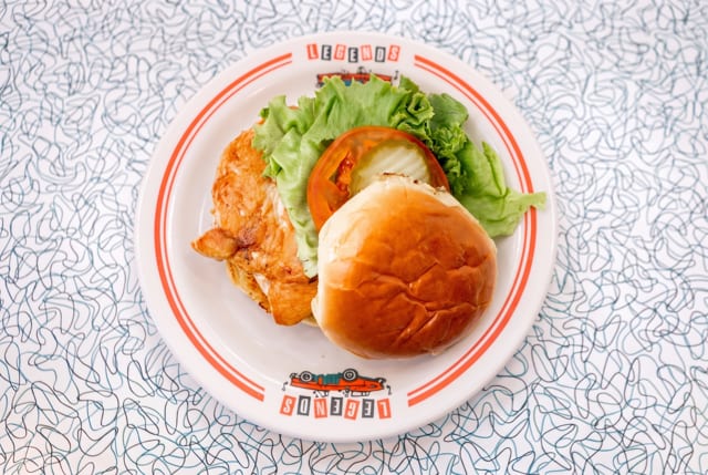 Grilled Chicken Sandwich.