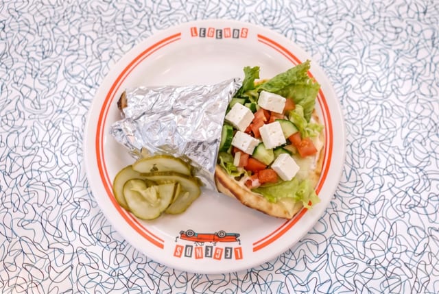 Mediterranean Wrap.