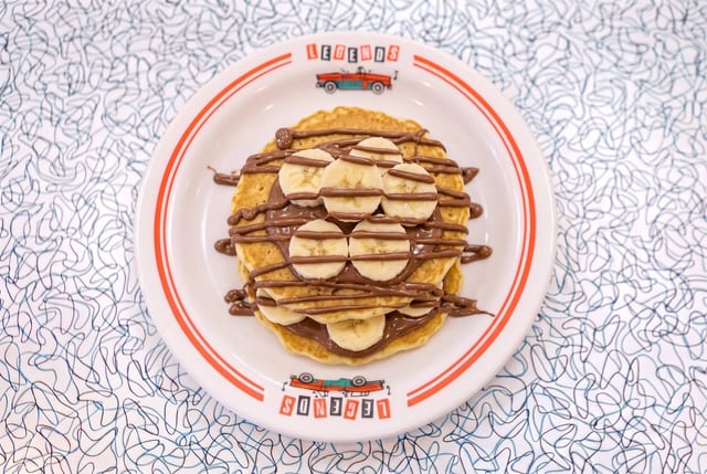 Nutella Banana Pancake.