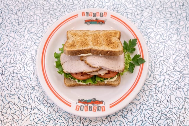 Turkey Breast Sandwich.