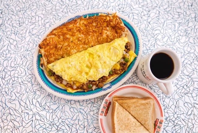 Mexican Omelette.