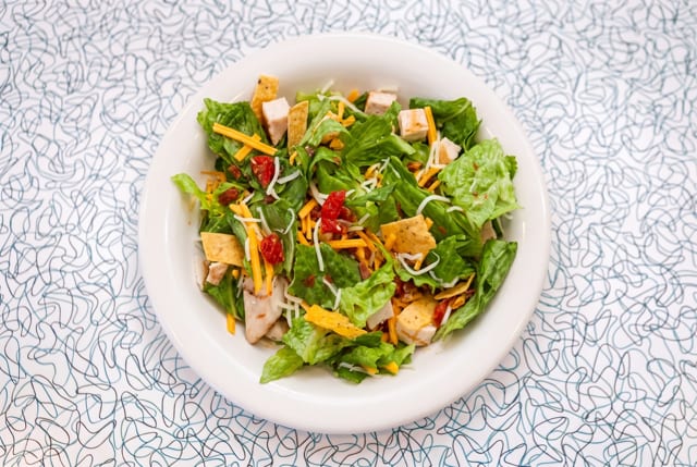 Chicken Caesar Salad.
